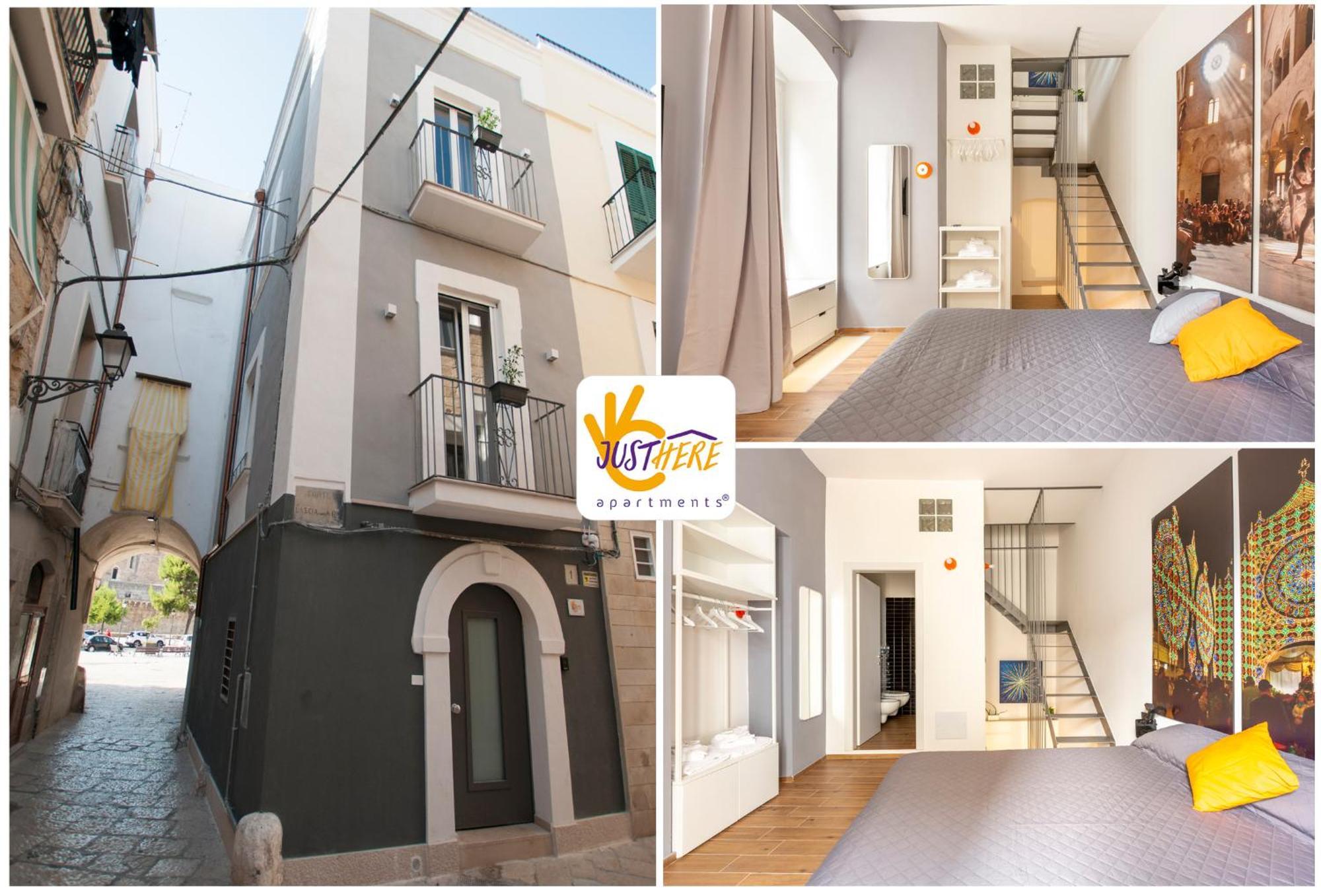 Just Here Apartments - Lascia Fare A Dio Bari Buitenkant foto